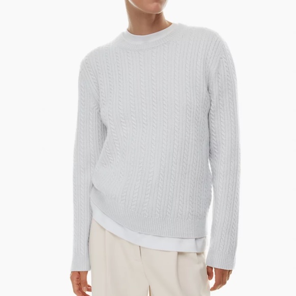 Aritzia-Babaton Marino Wool Sweater.NWOT. - Picture 2 of 5